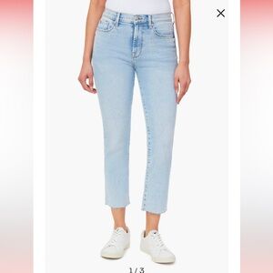 Kensie Jeans Vintage Luxe The Allie High Rise Slim Straight